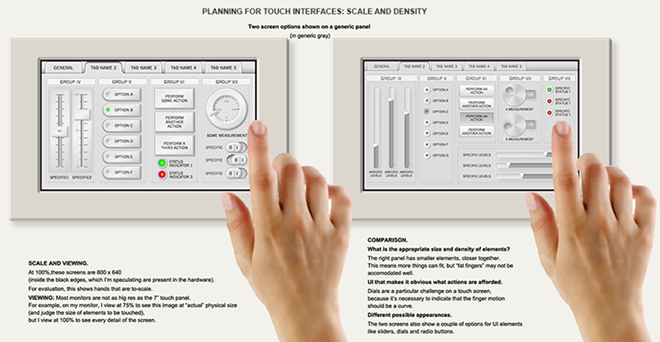 Web app UI design by Nancy Wirsig McClure